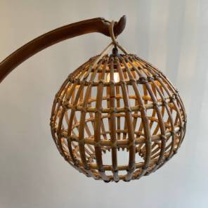 A Mid Century Italian Standard Arc Lamp